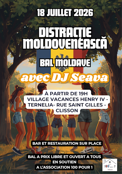 affiche bal moldave clisson 18 juillet 2026